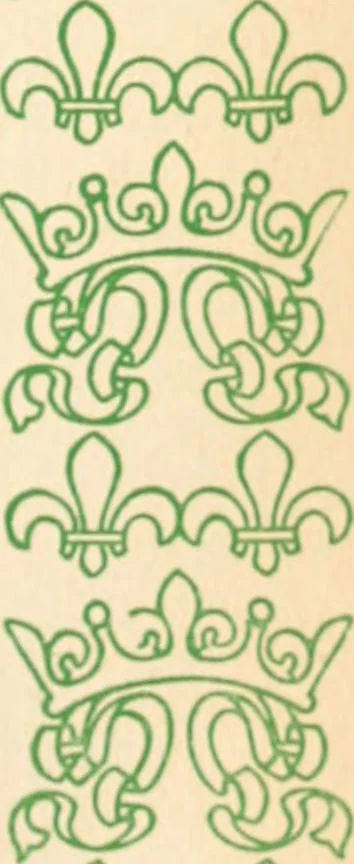 An illustration from Two gentlemen in Touraine, 1899, leaf 72