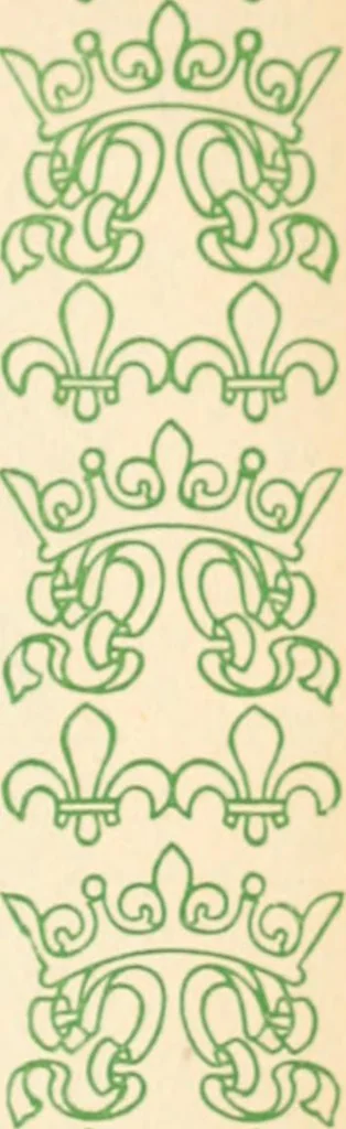 An illustration from Two gentlemen in Touraine, 1899, leaf 80