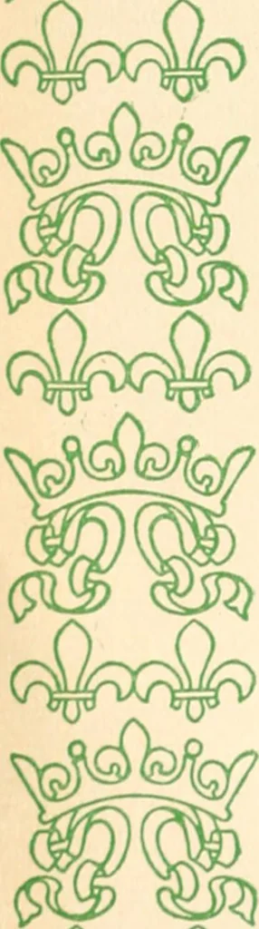 An illustration from Two gentlemen in Touraine, 1899, leaf 89