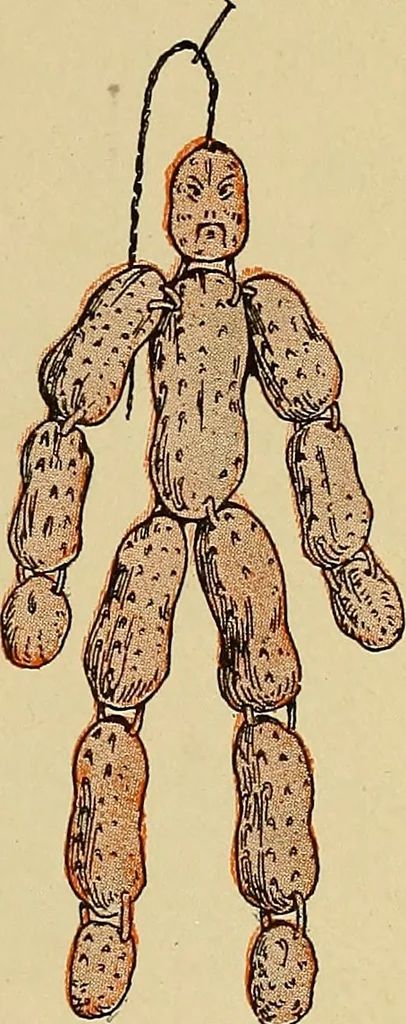 An illustration from Two little southern sisters and their garden plays, 1919, leaf 12