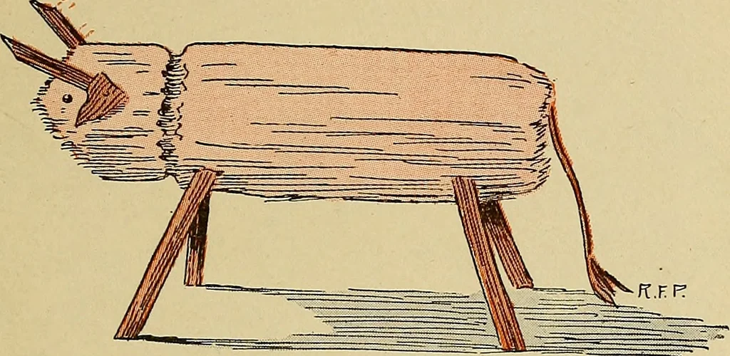 An illustration from Two little southern sisters and their garden plays, 1919, leaf 40
