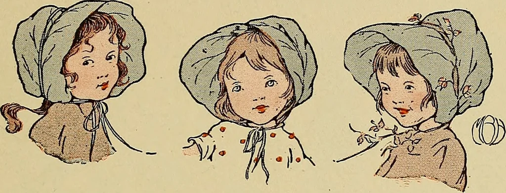 An illustration from Two little southern sisters and their garden plays, 1919, leaf 86