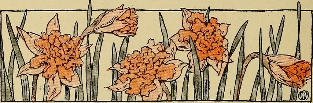 An illustration from Two little southern sisters and their garden plays, 1919, leaf 89