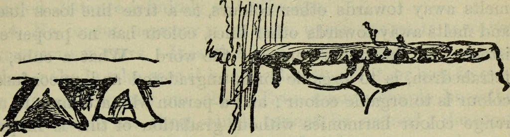 An illustration from The two paths ; Love's meinie ; also, Val d'arno ; The pleasures of England ; Mornings in Florence ; Time and tide ; The art of England ; Notes on the construction of sheepfolds, 1800, leaf 162