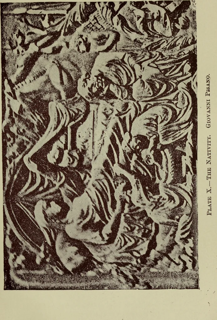 An illustration from The two paths ; Love's meinie ; also, Val d'arno ; The pleasures of England ; Mornings in Florence ; Time and tide ; The art of England ; Notes on the construction of sheepfolds, 1800, leaf 398