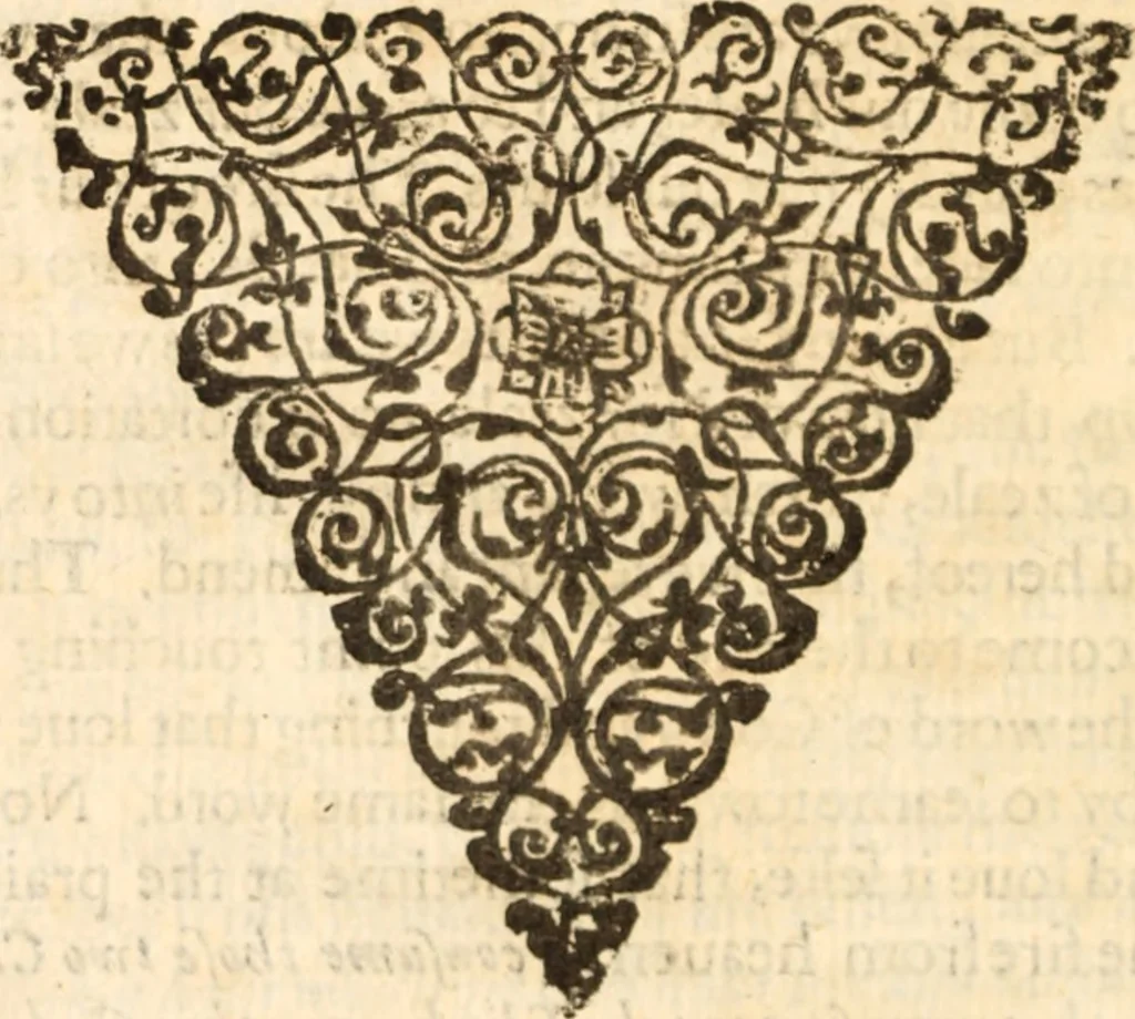 An illustration from Two profitable treatises : I. Of David's love to the word ; II.Of David's meditations on the Word of God .., 1616, leaf 321