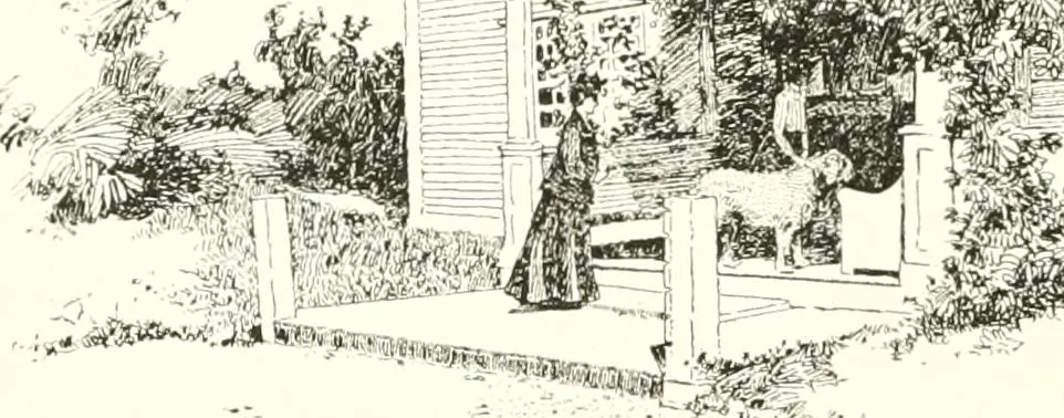 An illustration from Two thousand miles on an automobile; being a desultory narrative of a trip through New England, New York, Canada, and the West, 1902, leaf 197