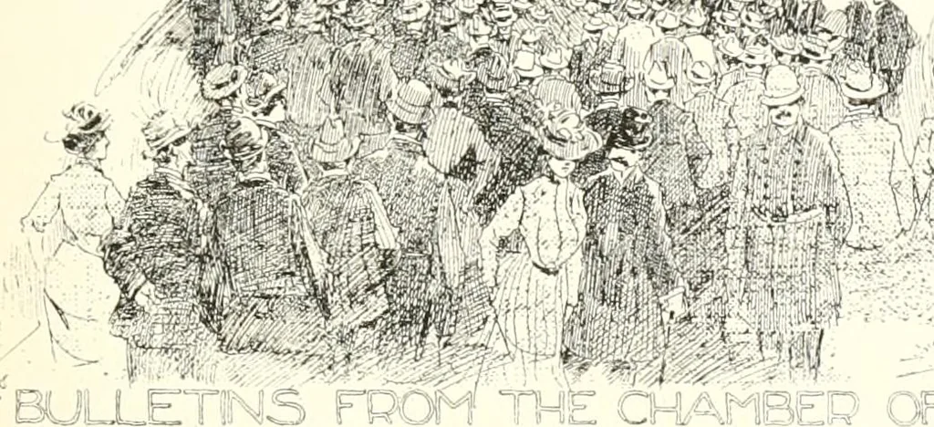 An illustration from Two thousand miles on an automobile; being a desultory narrative of a trip through New England, New York, Canada, and the West, 1902, leaf 286