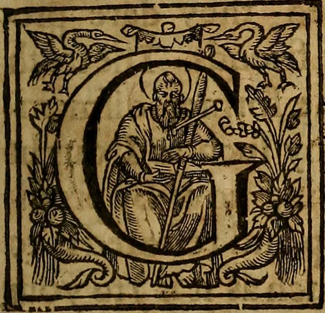 An illustration from Two treatises : first the practicall catechisme, wherein those principall truthes, which most directly, tend to life and godlinesse, are handled ; secondly, a treatise of the two sacraments .., 1640, leaf 8
