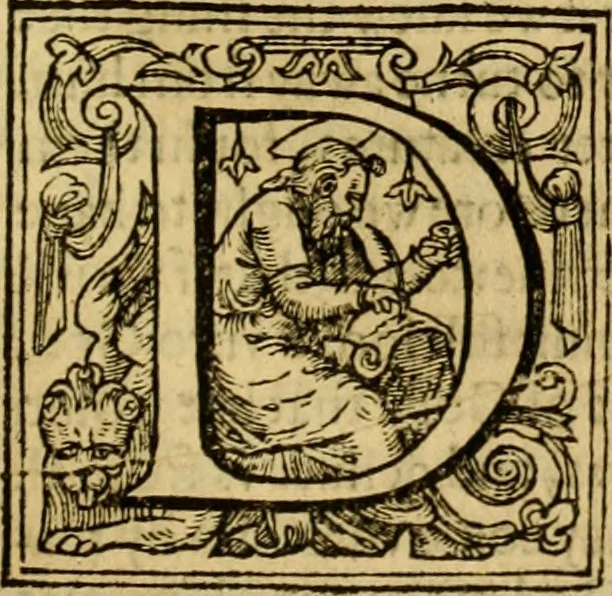 An illustration from Two and twentie sermons of Maister Iohn Calvin : in which sermons is most religiously handled the hundredth and nineteenth Psalme of David, by eight verses aparte according to the Hebrewe alphabet, 1580, leaf 118