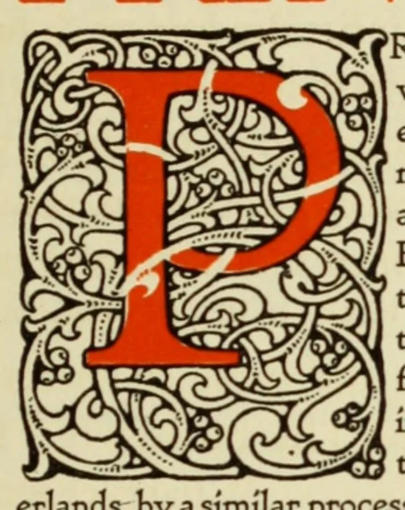 An illustration from Type lore : popular fonts of today, their origin and use; the history of the art of typography succinctly related for practical men, 1925, leaf 115