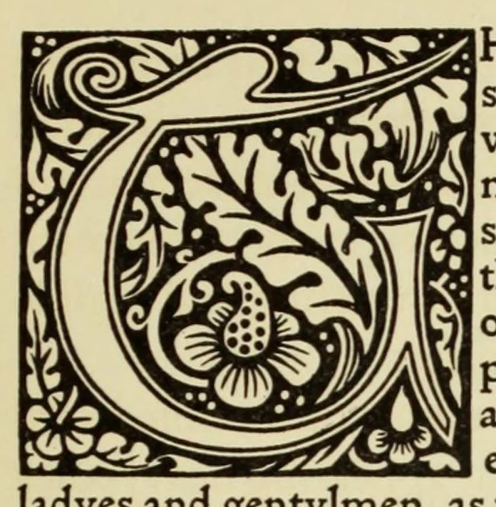 An illustration from Type lore : popular fonts of today, their origin and use; the history of the art of typography succinctly related for practical men, 1925, leaf 49