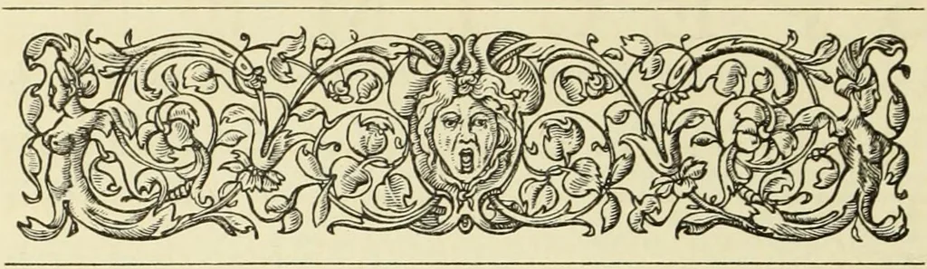 An illustration from Type lore : popular fonts of today, their origin and use; the history of the art of typography succinctly related for practical men, 1925, leaf 66