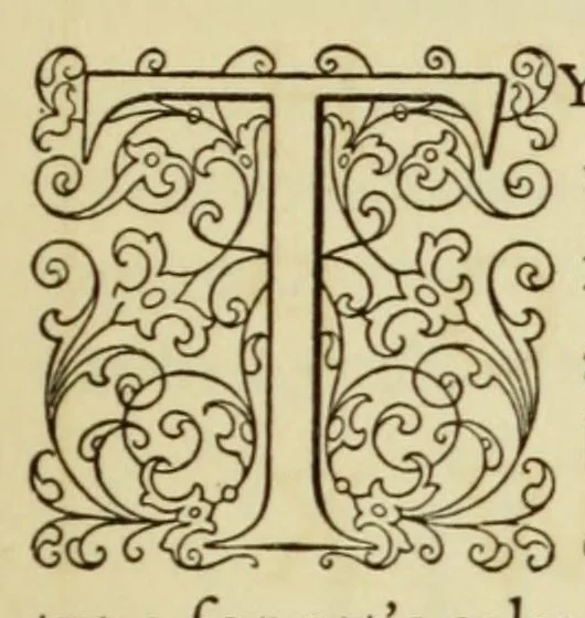An illustration from Type lore : popular fonts of today, their origin and use; the history of the art of typography succinctly related for practical men, 1925, leaf 93