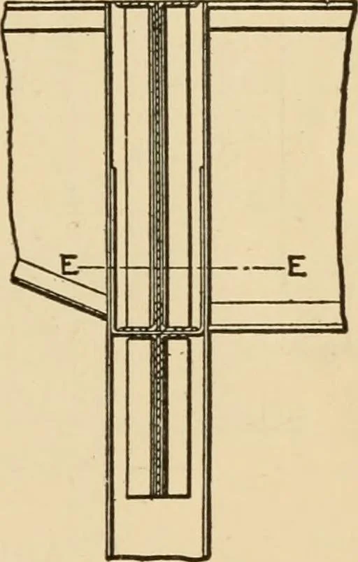 An illustration from Types and details of bridge construction, 1904, leaf 164