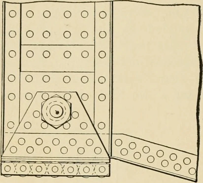 An illustration from Types and details of bridge construction, 1904, leaf 193