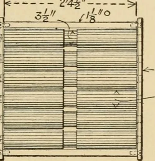 An illustration from Types and details of bridge construction, 1904, leaf 196