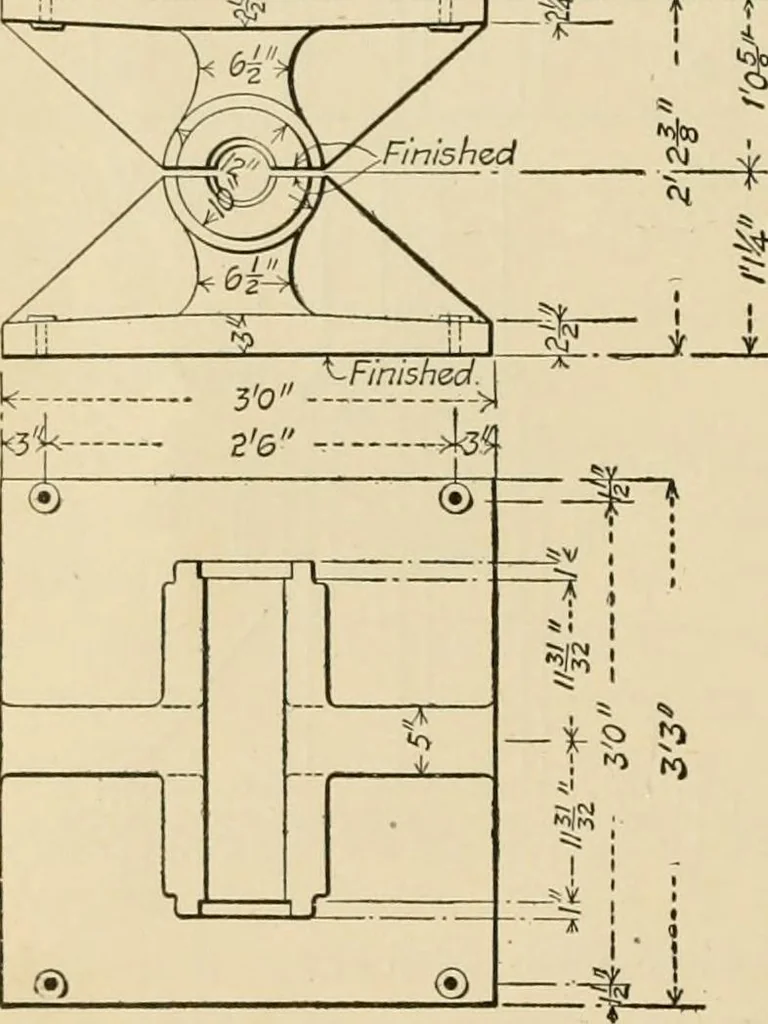 An illustration from Types and details of bridge construction, 1904, leaf 203