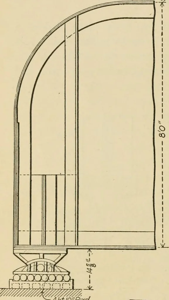An illustration from Types and details of bridge construction, 1904, leaf 217