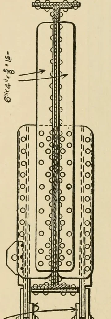 An illustration from Types and details of bridge construction, 1904, leaf 225
