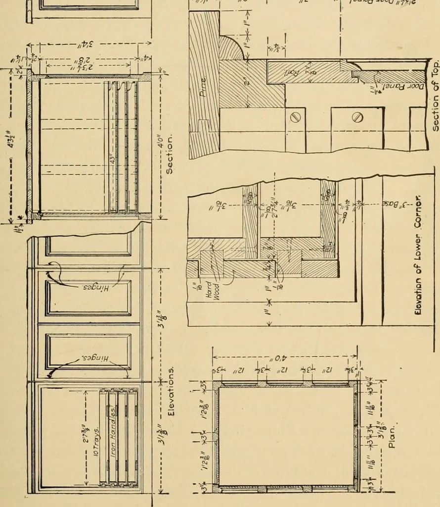 An illustration from Types and details of bridge construction, 1904, leaf 50