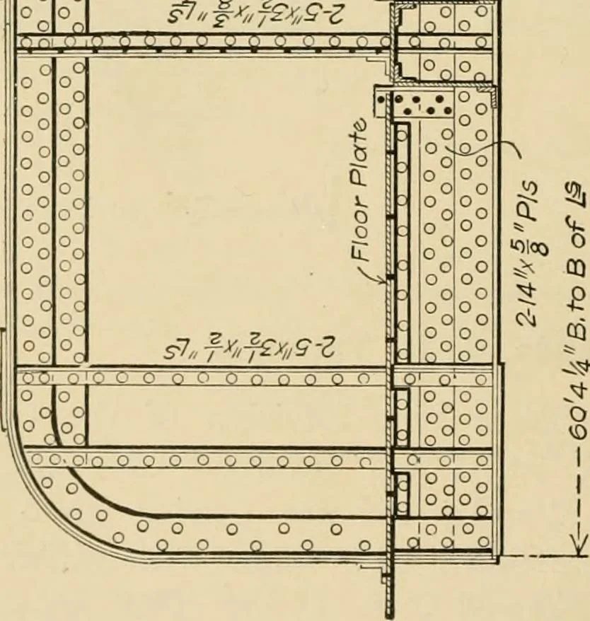 An illustration from Types and details of bridge construction, 1904, leaf 75