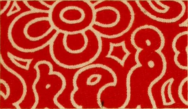 An illustration from Typfarben auf Baumwolle : gedruckt und geätzt = Standard colours on cotton : printed and discharged, 1900, leaf 22