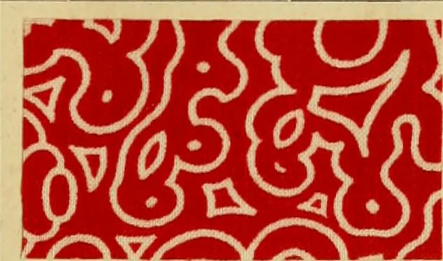 An illustration from Typfarben auf Baumwolle : gedruckt und geätzt = Standard colours on cotton : printed and discharged, 1900, leaf 22
