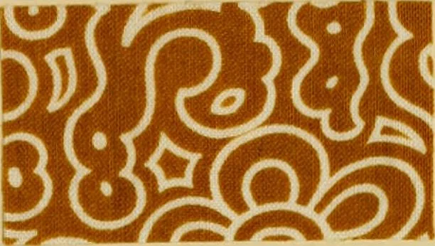 An illustration from Typfarben auf Baumwolle : gedruckt und geätzt = Standard colours on cotton : printed and discharged, 1900, leaf 6
