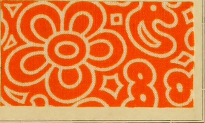 An illustration from Typfarben auf Baumwolle : gedruckt und geätzt = Standard colours on cotton : printed and discharged, 1900, leaf 62