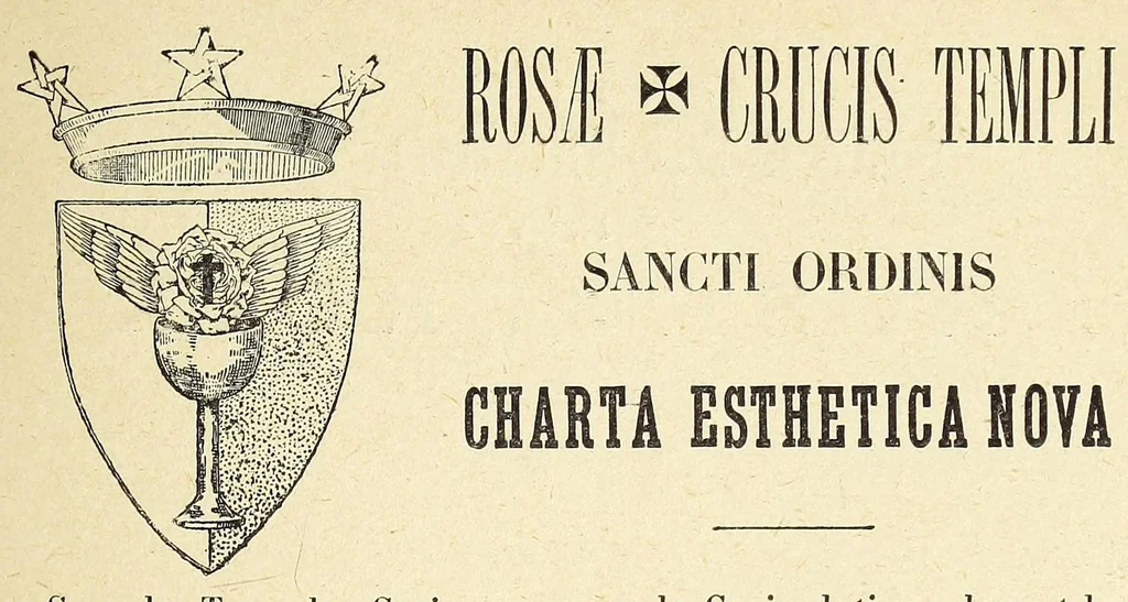 An illustration from Typhonia. Avec la règle esthétique du second Salon de la Rose Croix, 1892, leaf 269