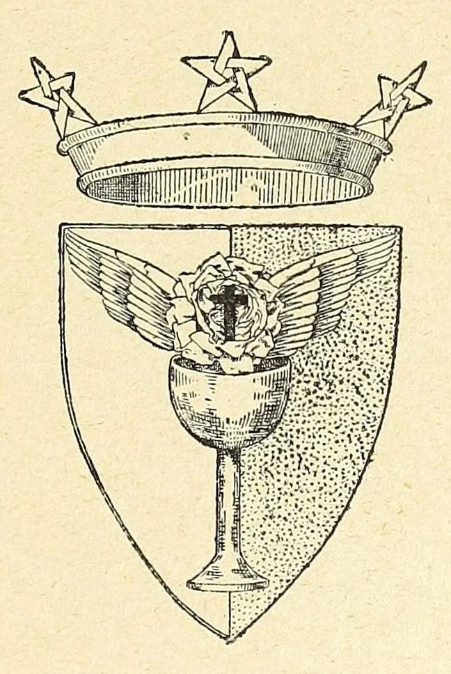 An illustration from Typhonia. Avec la règle esthétique du second Salon de la Rose Croix, 1892, leaf 275