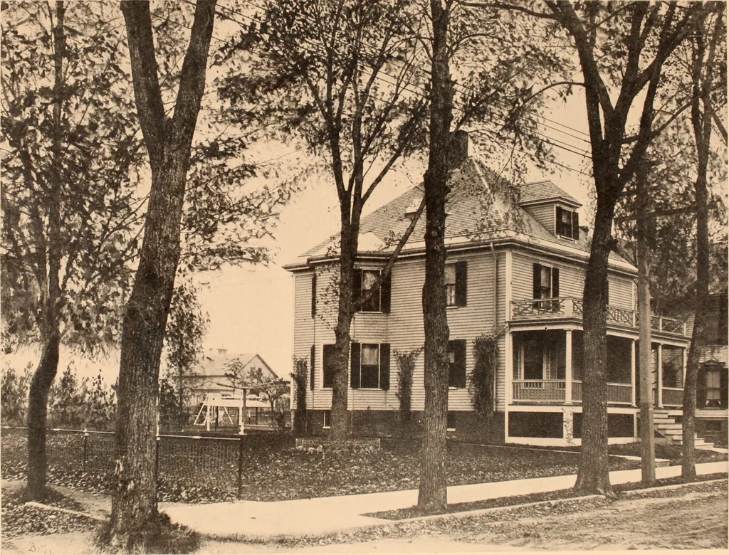 An illustration from Typical New England homes : Portland edition, 1904, leaf 104