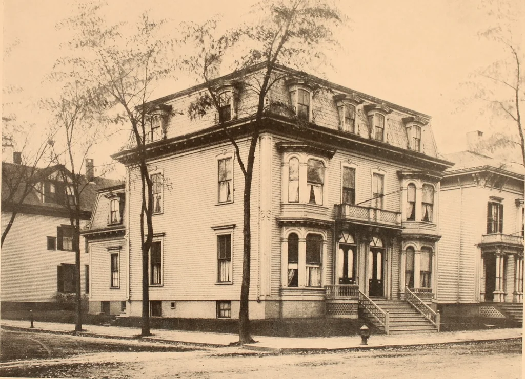 An illustration from Typical New England homes : Portland edition, 1904, leaf 116