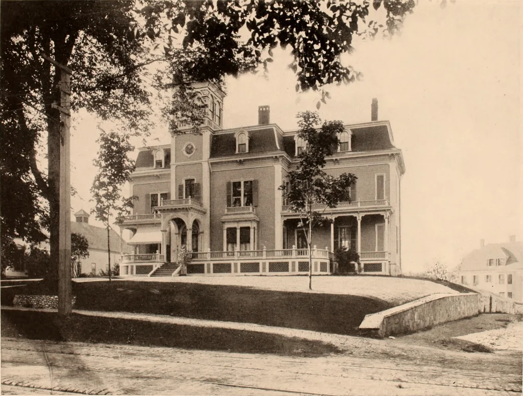 An illustration from Typical New England homes : Portland edition, 1904, leaf 38