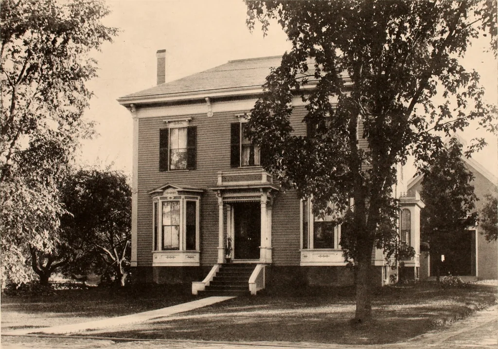 An illustration from Typical New England homes : Portland edition, 1904, leaf 40