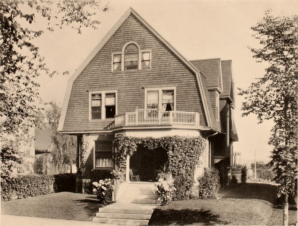An illustration from Typical New England homes : Portland edition, 1904, leaf 48