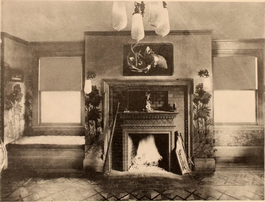 An illustration from Typical New England homes : Portland edition, 1904, leaf 56