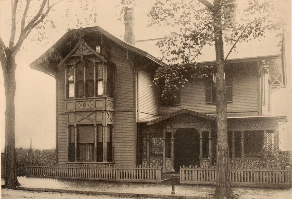 An illustration from Typical New England homes : Portland edition, 1904, leaf 84