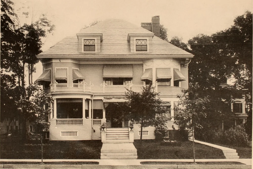 An illustration from Typical New England homes : Portland edition, 1904, leaf 98