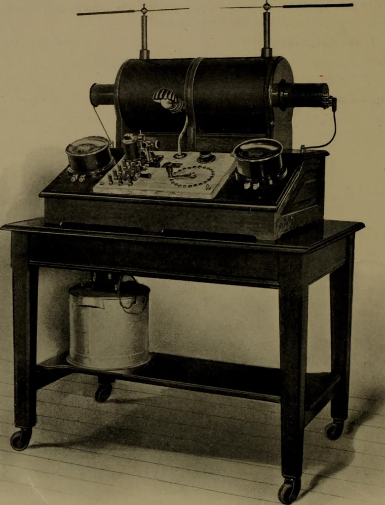 An illustration from Typical "Roentgen" equipments .., 1905, leaf 11
