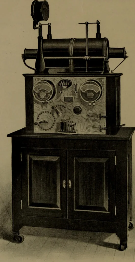 An illustration from Typical "Roentgen" equipments .., 1905, leaf 19