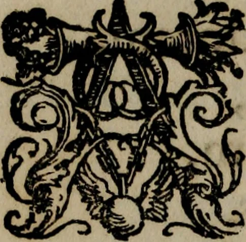 An illustration from Typicus hieropolitarcha, in antitypo expressus, anno Christi eodem : quo Theodorus Adolphus Paderbornensis Antistes XXXXVI a suis rite inauguratus ista sua exhibebat insignia, 1651, leaf 109