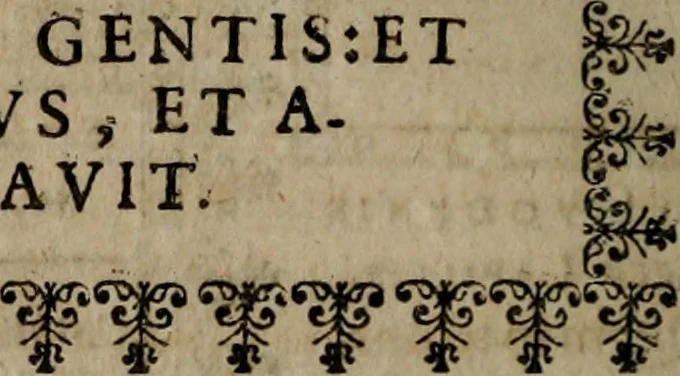 An illustration from Typicus hieropolitarcha, in antitypo expressus, anno Christi eodem : quo Theodorus Adolphus Paderbornensis Antistes XXXXVI a suis rite inauguratus ista sua exhibebat insignia, 1651, leaf 49