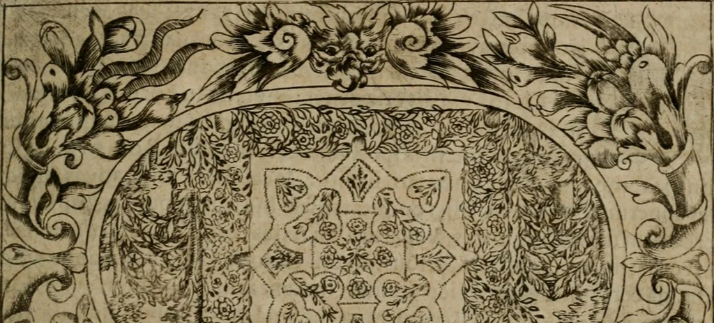 An illustration from Typicus hieropolitarcha, in antitypo expressus, anno Christi eodem : quo Theodorus Adolphus Paderbornensis Antistes XXXXVI a suis rite inauguratus ista sua exhibebat insignia, 1651, leaf 84