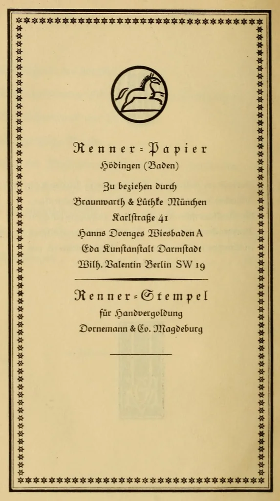 An illustration from Typografie als Kunst, 1922, leaf 182