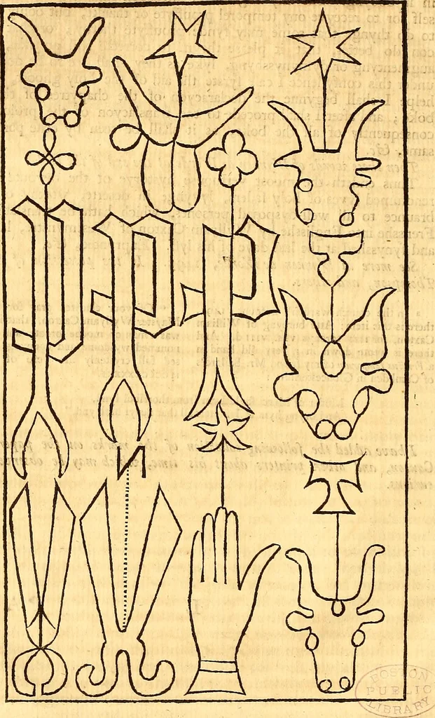 An illustration from Typographical antiquities : being an historical account of printing in England: with some memoirs of our antient printers, and a register of the books printed by them, from the year MCCCCLXXI to the year MDC. With an appendix concerning printing in Scotland and Ireland to the same time, 1749, leaf 99
