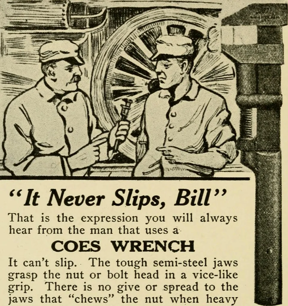 An illustration from The typography of advertisements that pay : how to choose and combine type faces, engravings and all the other mechanical elements of modern advertisement construction, 1917, leaf 169