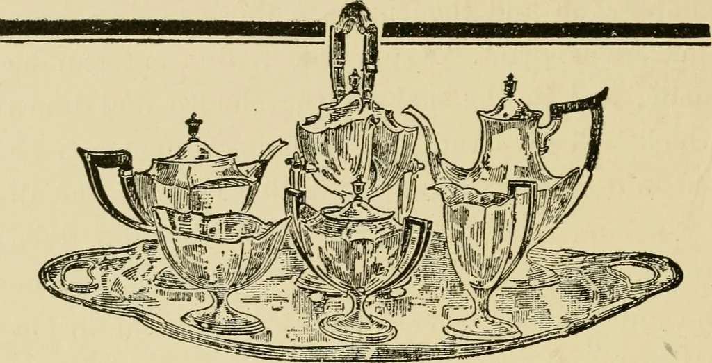 An illustration from The typography of advertisements that pay : how to choose and combine type faces, engravings and all the other mechanical elements of modern advertisement construction, 1917, leaf 187