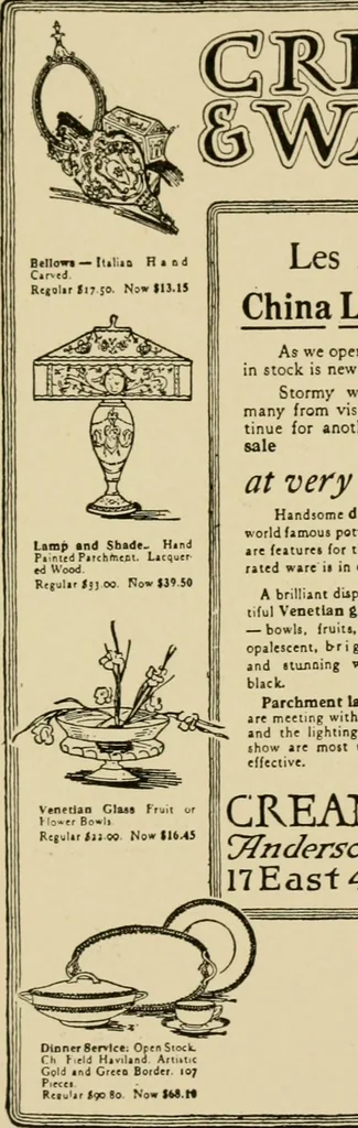 An illustration from The typography of advertisements that pay : how to choose and combine type faces, engravings and all the other mechanical elements of modern advertisement construction, 1917, leaf 190